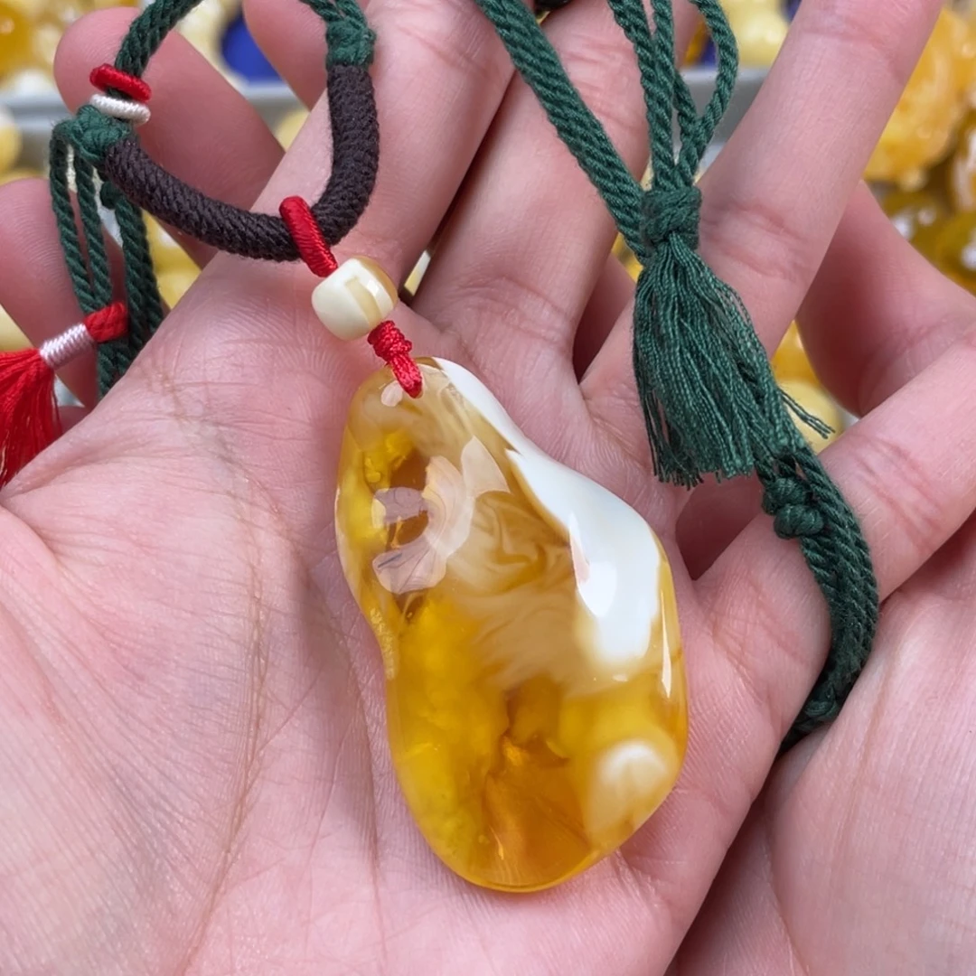 蜜蜡未镶嵌珠宝奇石微瑕