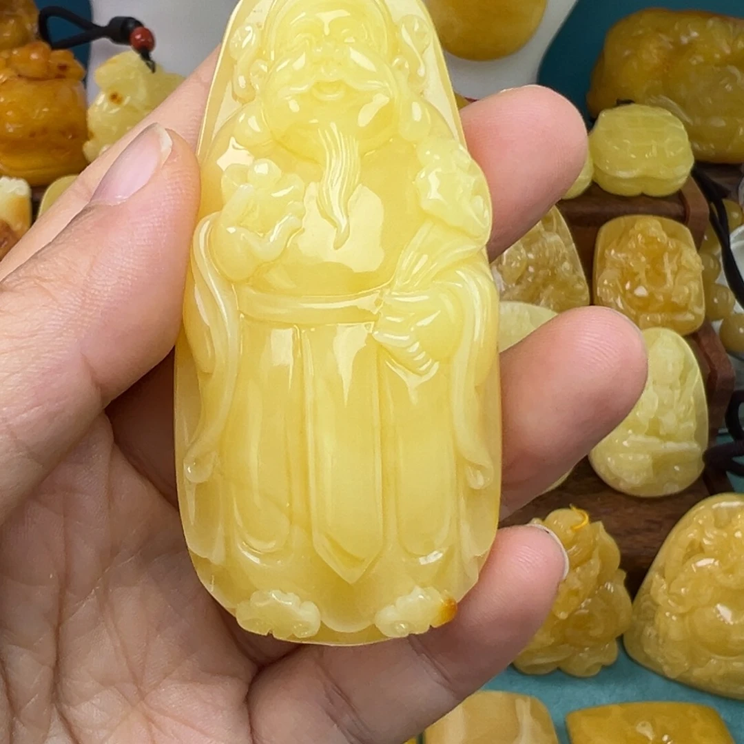 蜜蜡吊坠(不含链)未镶嵌