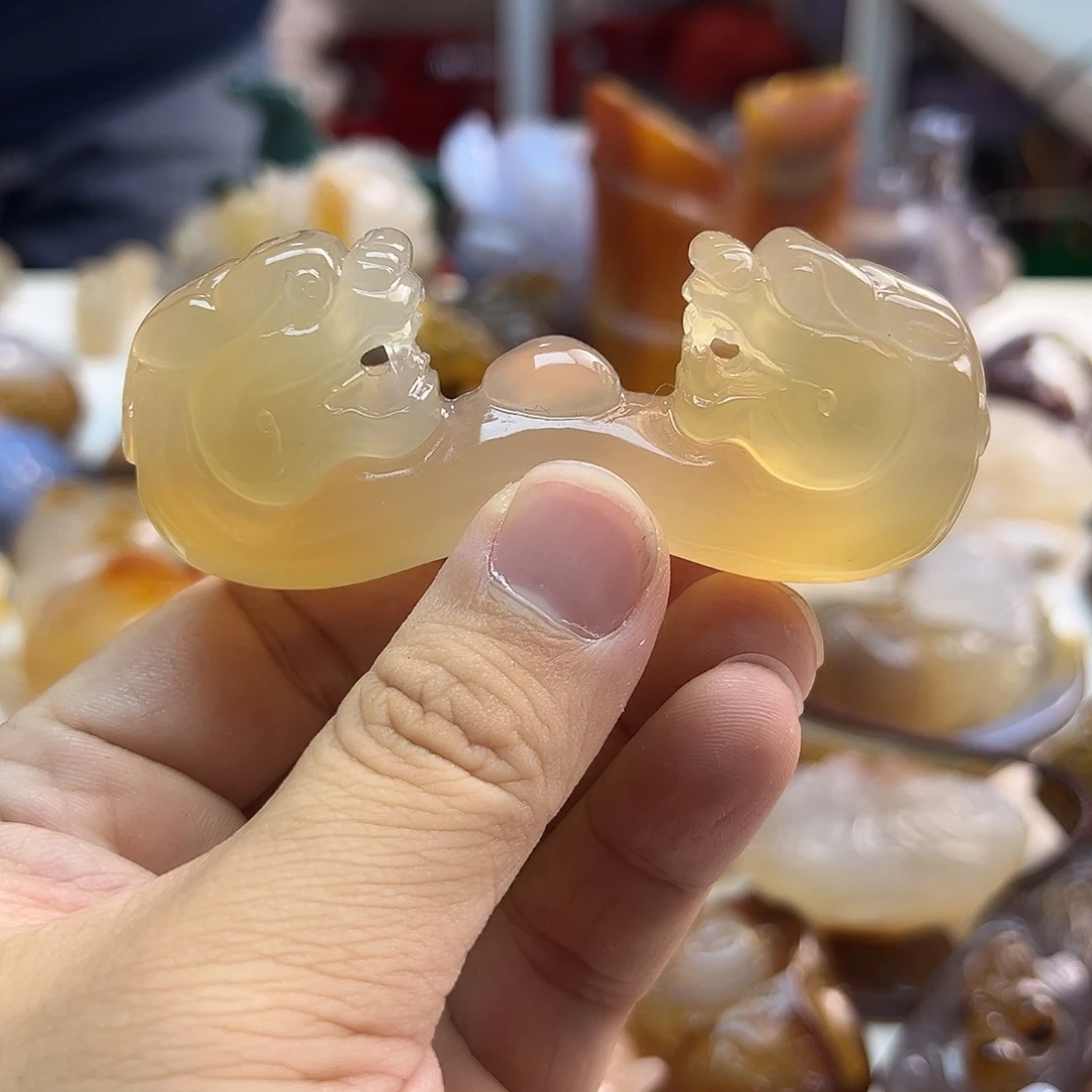 玛瑙/玉髓未镶嵌颈饰