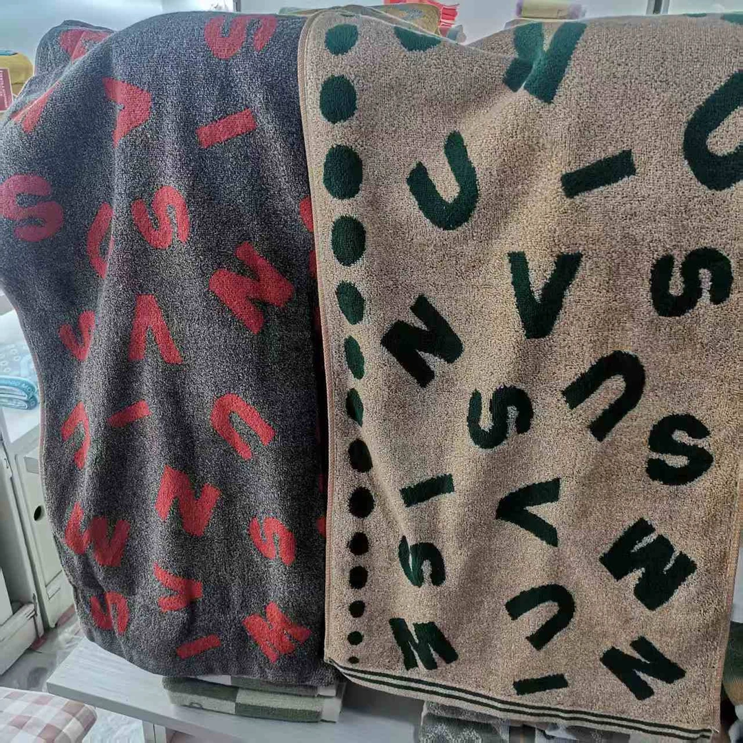 毛巾色纱字母瑕疵二等毛巾成人家用吸水加厚情侣柔软加大洗脸面巾