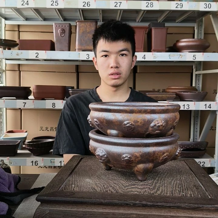 人**途宜兴紫砂花盆厂家直销