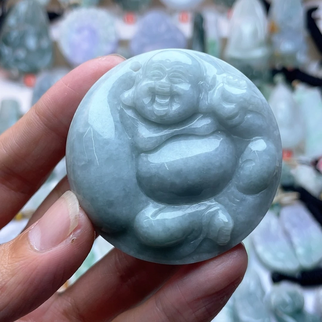 【闪购商品】颈饰未镶嵌翡翠逍遥佛