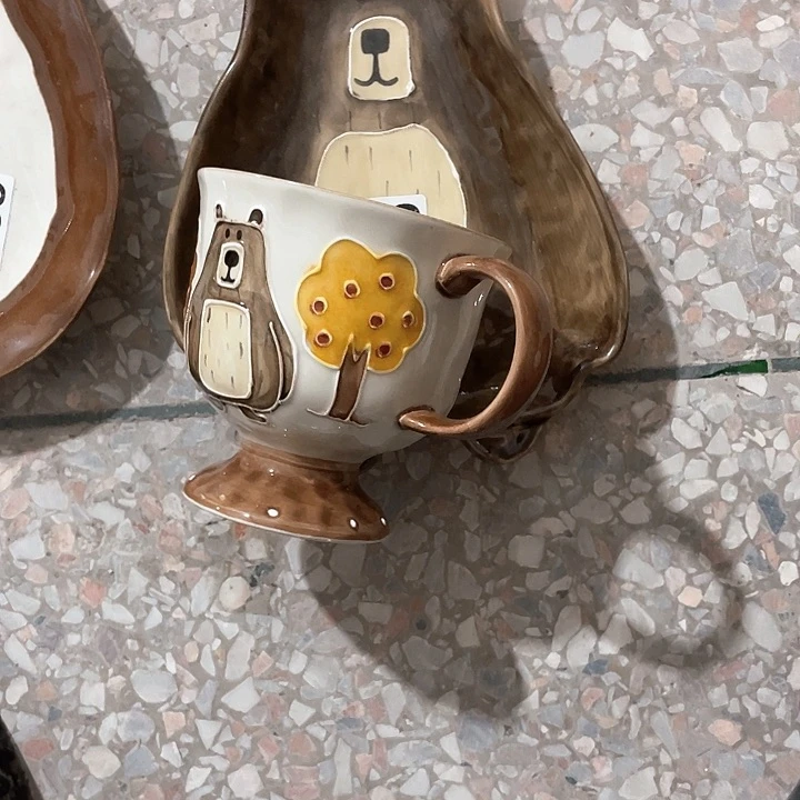 微瑕陶瓷完美主义者勿拍1杯1盘