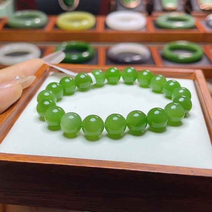 和田玉手串9+未镶嵌