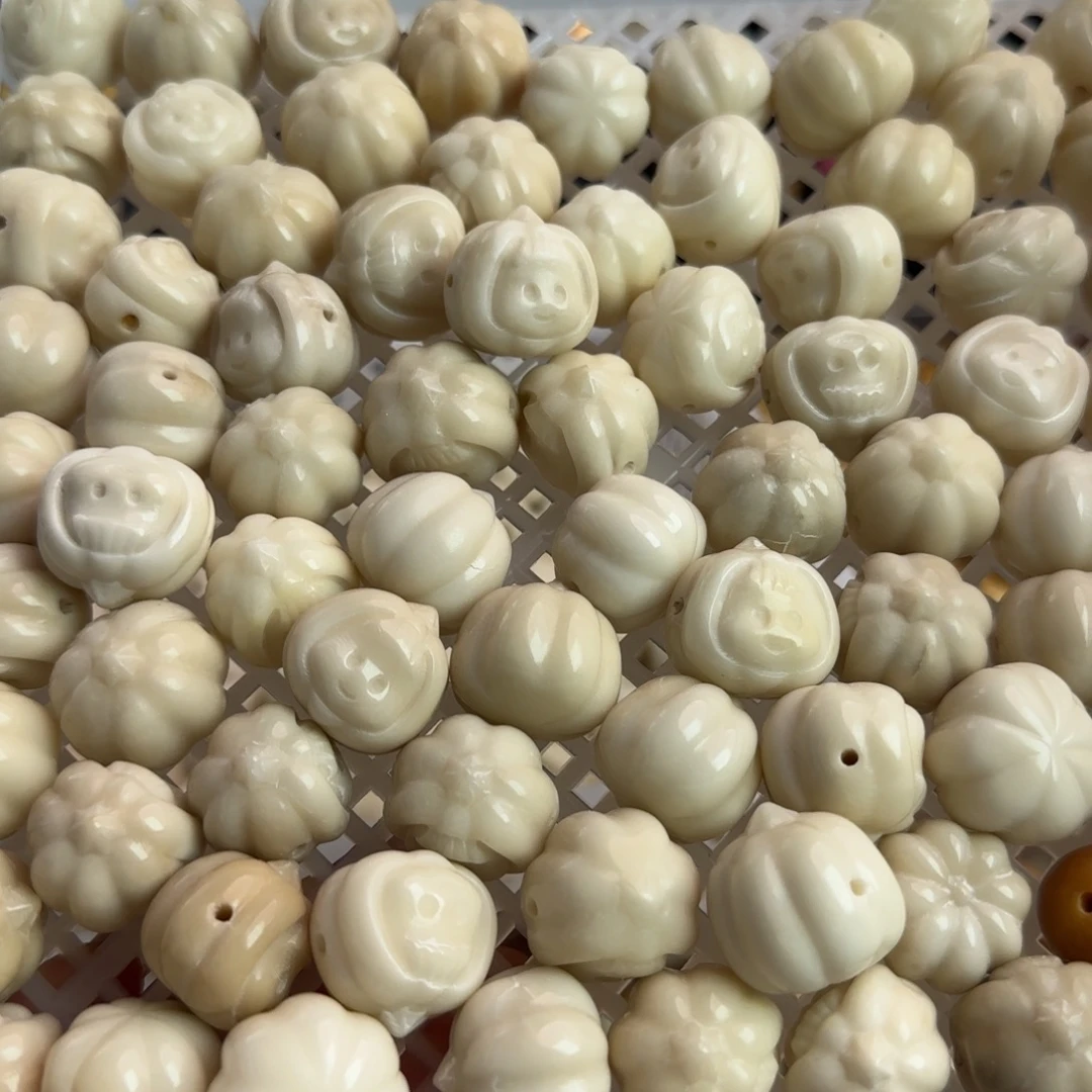 手串菩提根/象牙果微瑕牙果南瓜多妹5颗（2单宠1颗）