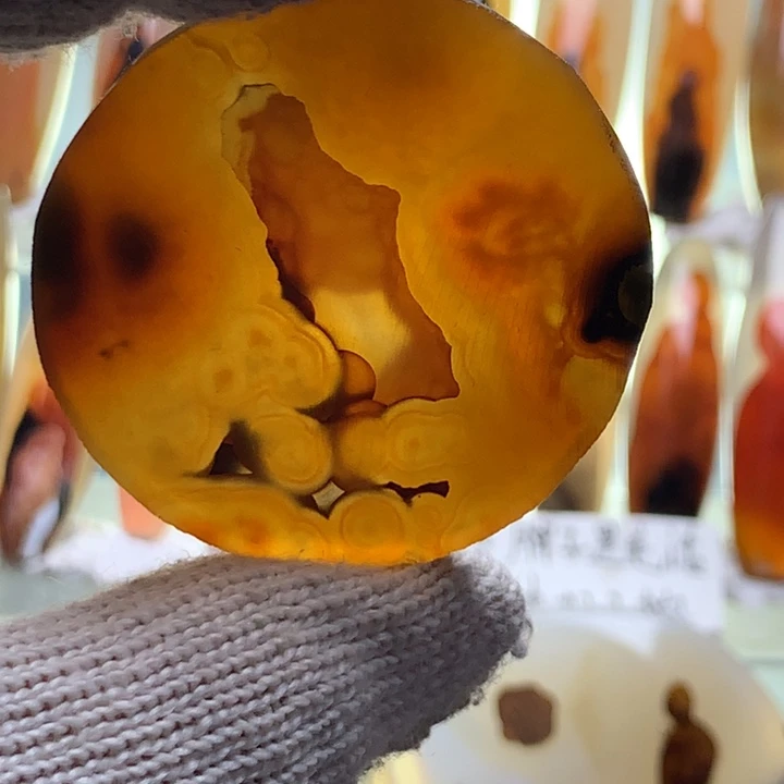 未镶嵌玛瑙/玉髓珠宝半成品176