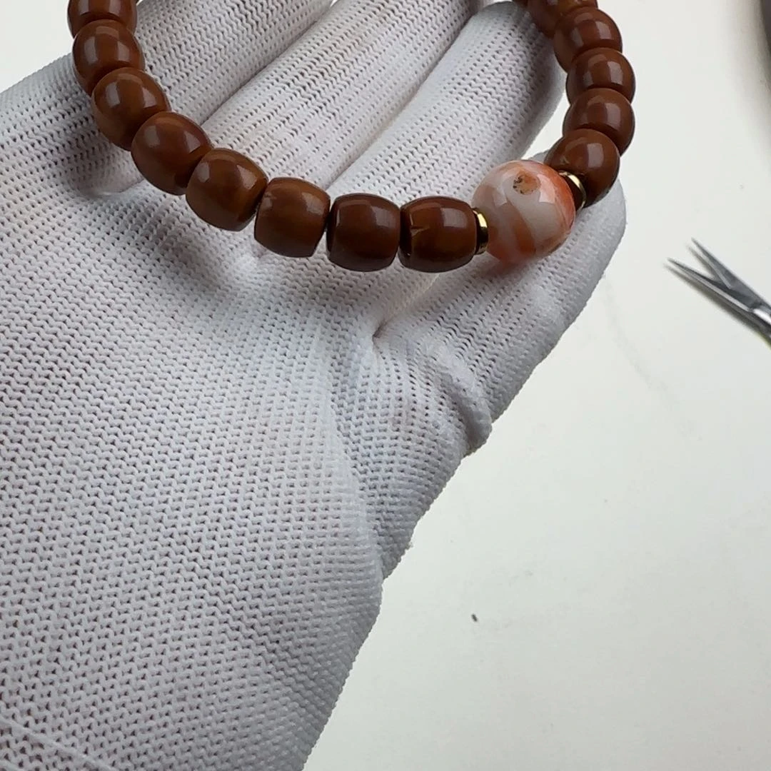 琥珀手链未镶嵌你****i猴头