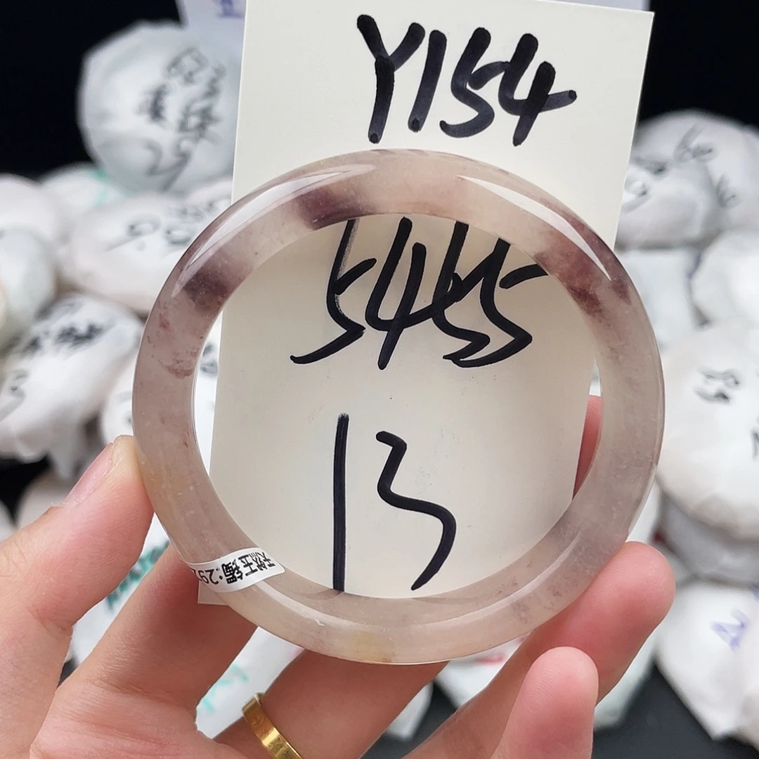 石英质玉未镶嵌手镯Y154