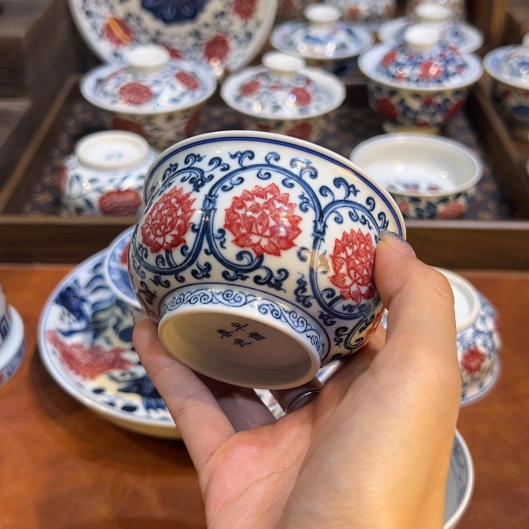 陶摆件景德镇茶器百宝箱陶瓷