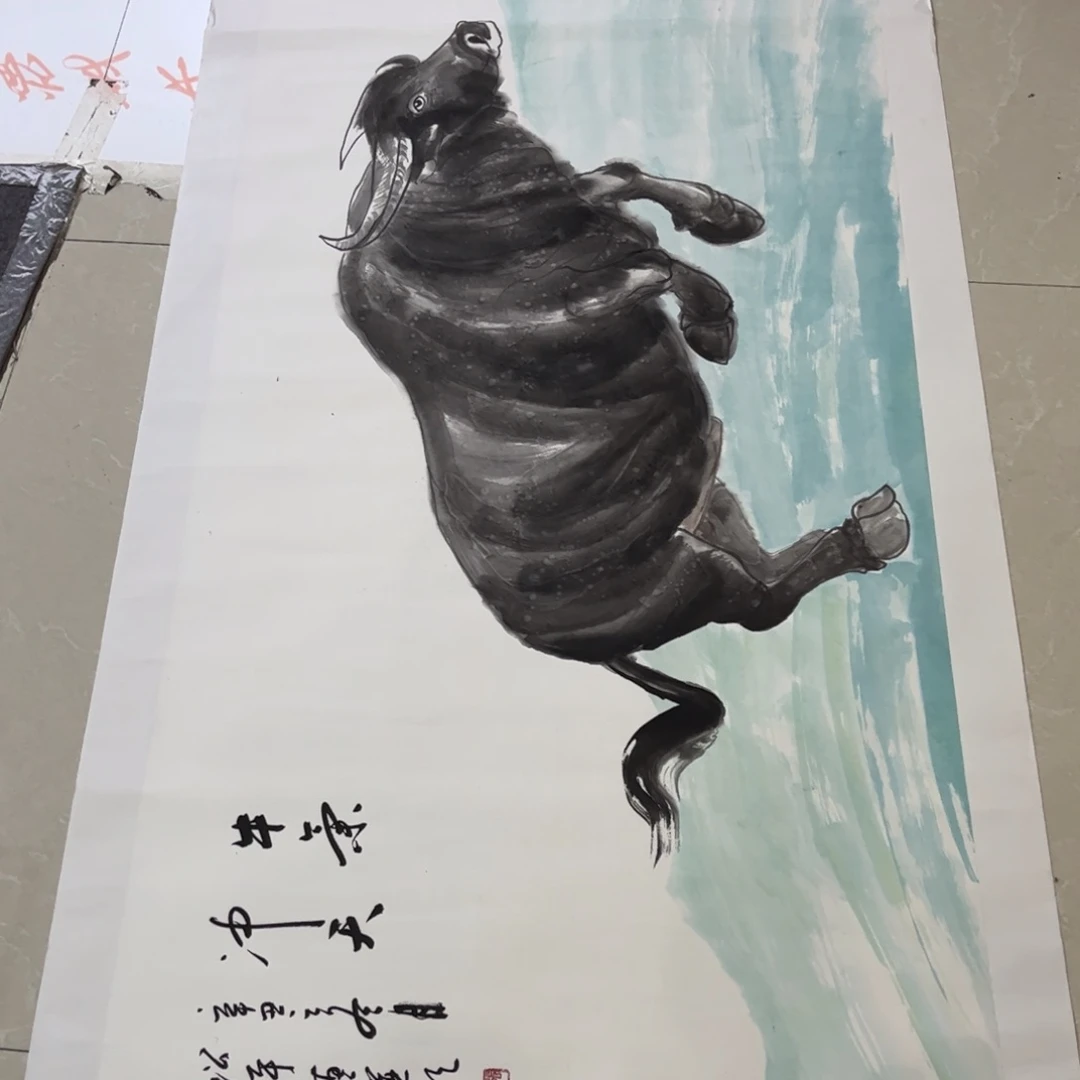 国画ZH精品手绘单幅任发