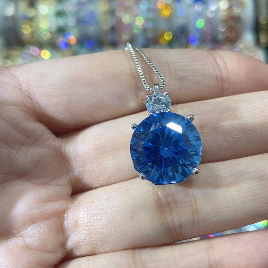 66锆石（处理）吊坠