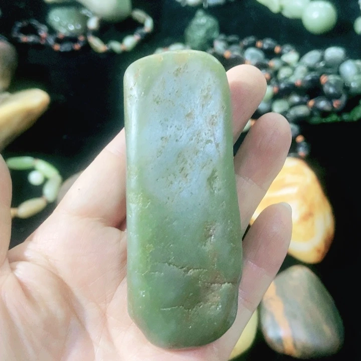 和田玉（糖玉）未镶嵌车挂