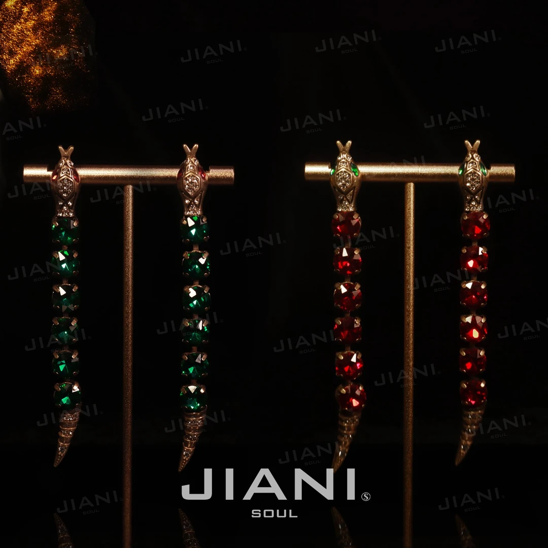 合金耳饰 JIANI【蛇后海德拉】耳饰