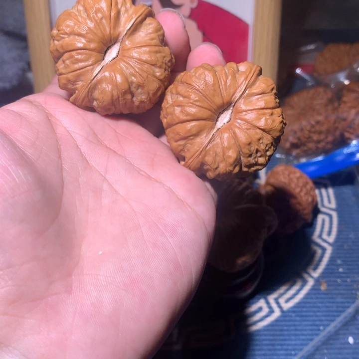 吊坠文玩核桃凹底南瓜墩