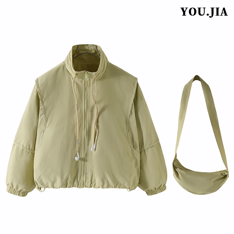 2025年春季短款立领外套百搭户外休闲儿童上衣时尚女童春装