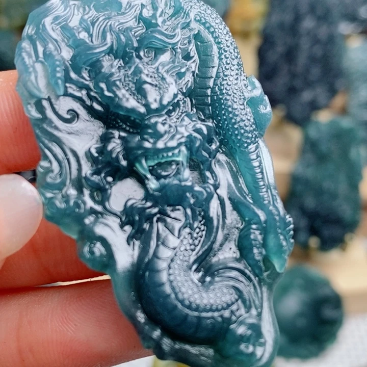 翡翠未镶嵌挂件翡翠