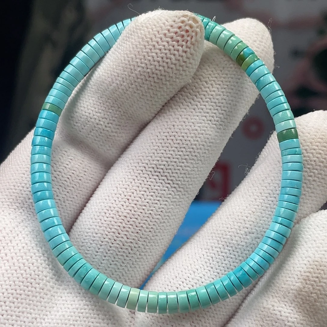 绿松石未镶嵌挂件