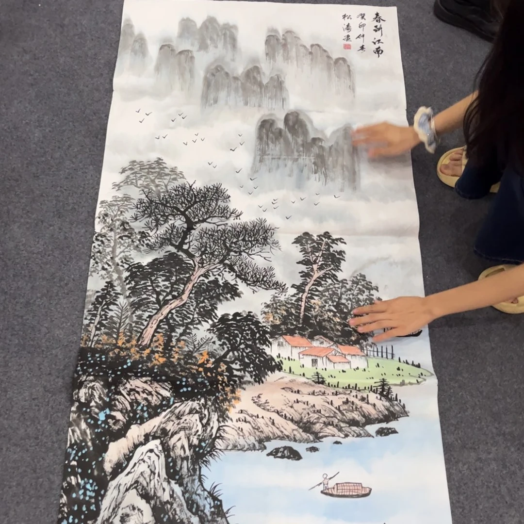 国画LD国画单幅任发
