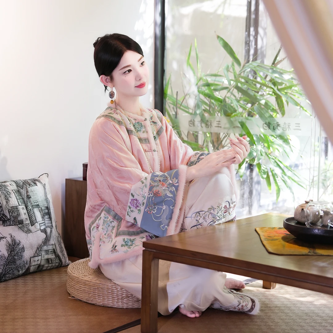 一枕槐安·【桃禧】新中式国潮复古国风仙女日常夏季透气薄款太太服