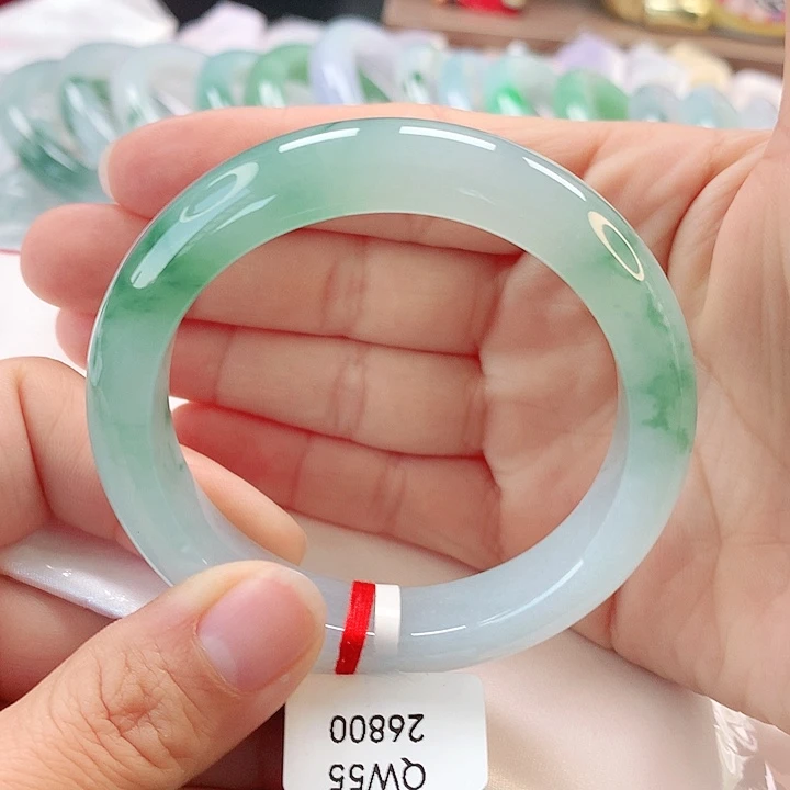 未镶嵌手镯翡翠55正