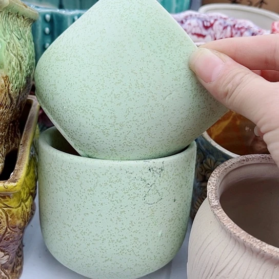 多肉绿植陶瓷花盆