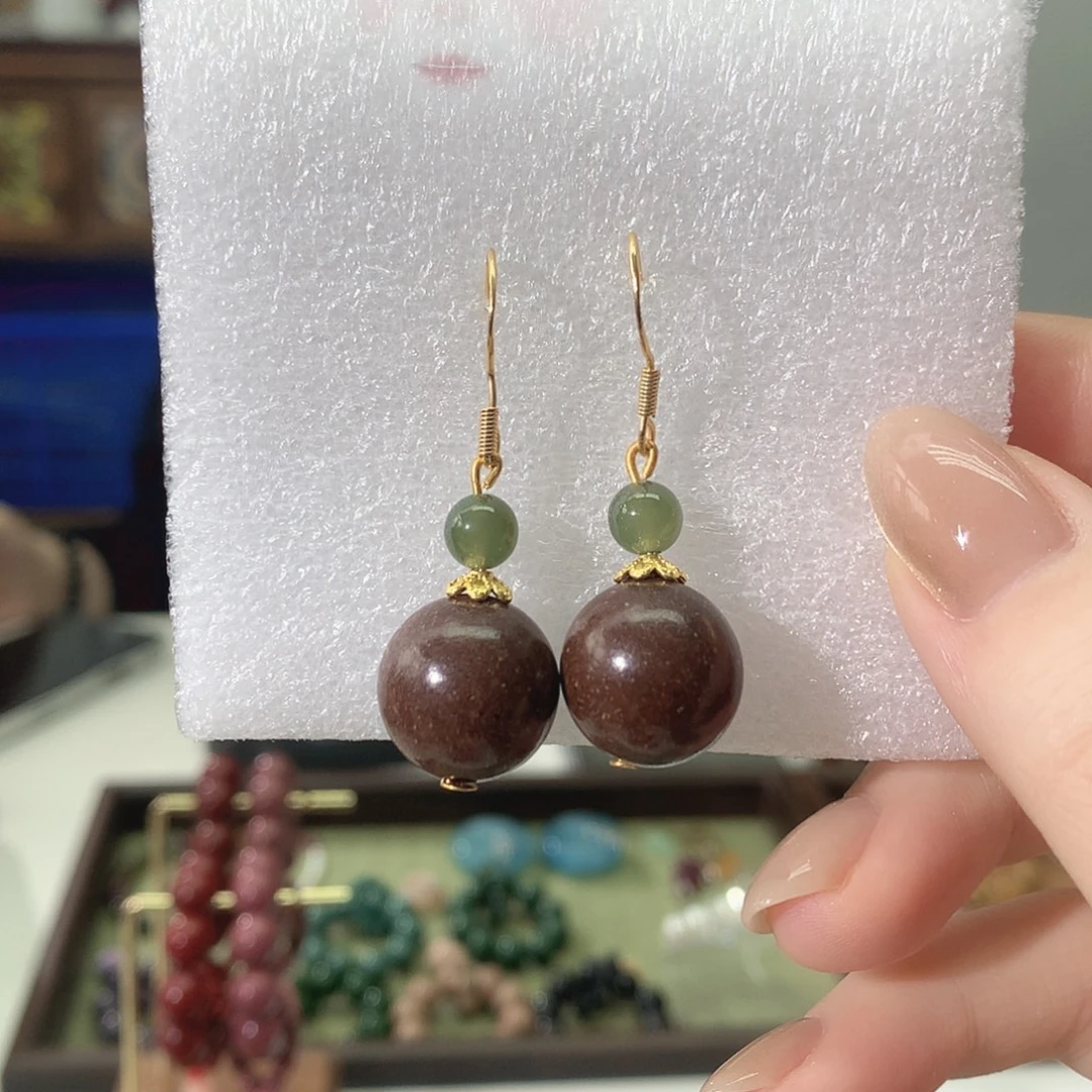 珠串天木藏香耳挂