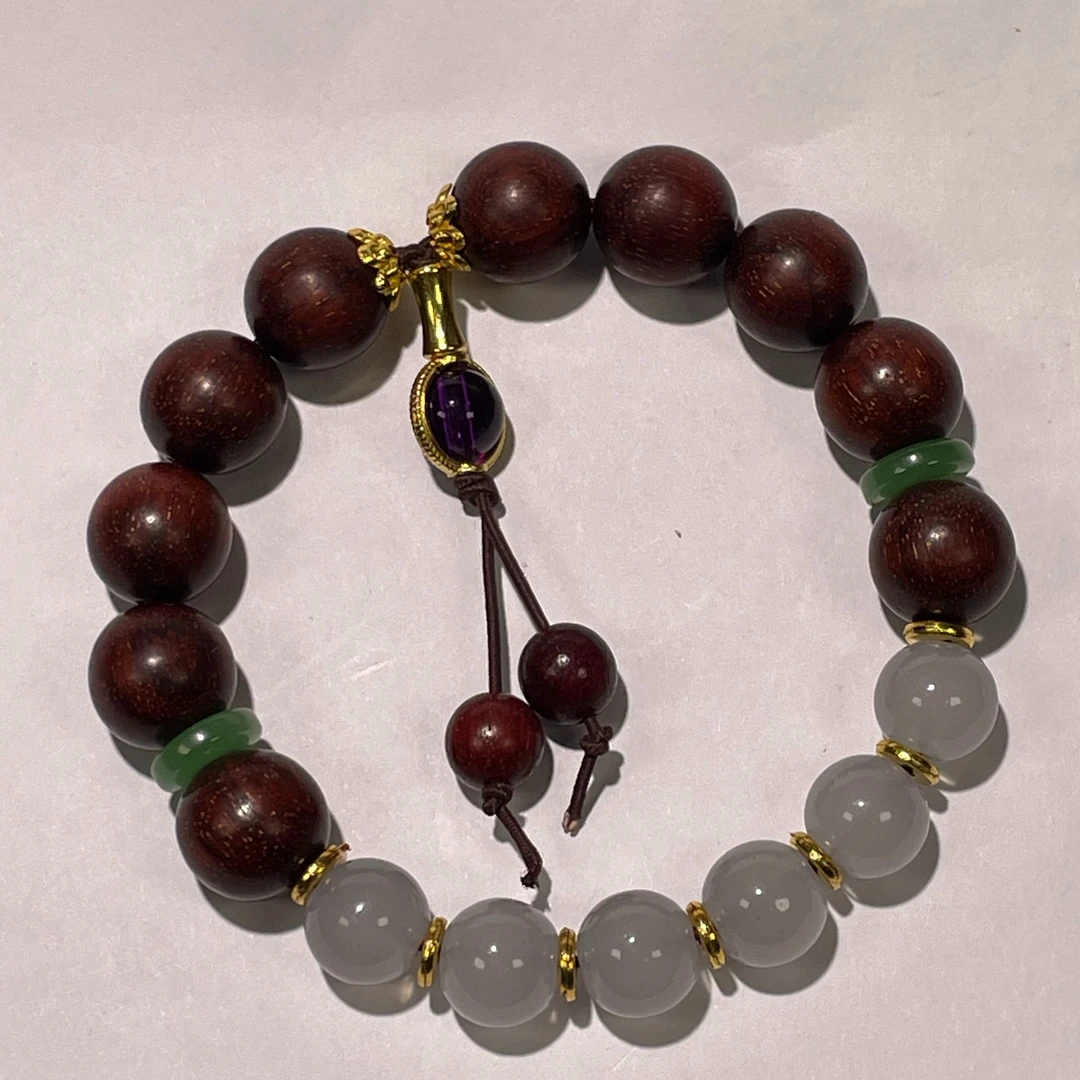 增香沉香木盘玩绕指柔适合男女学生的国风文玩手串