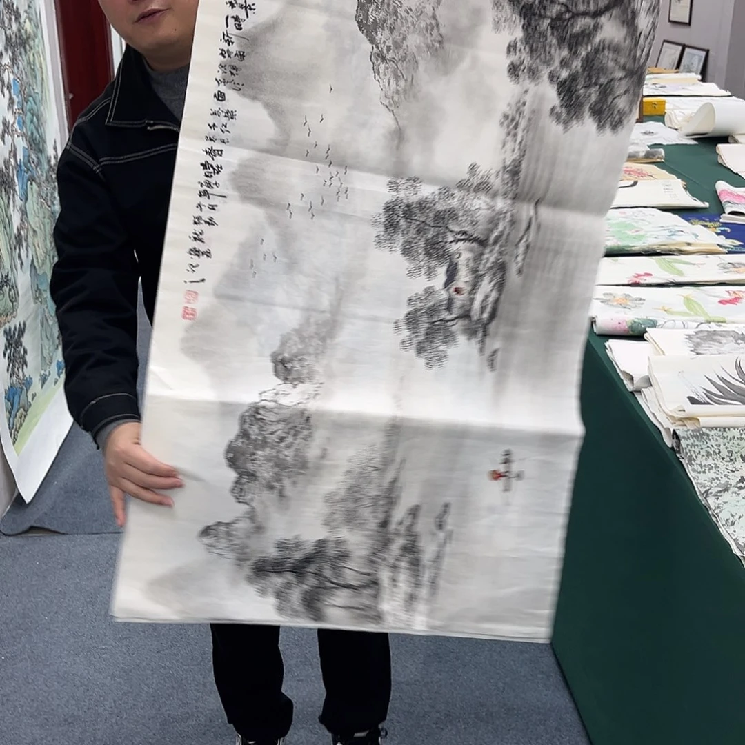 国画用****1宣纸国画作品纯手绘