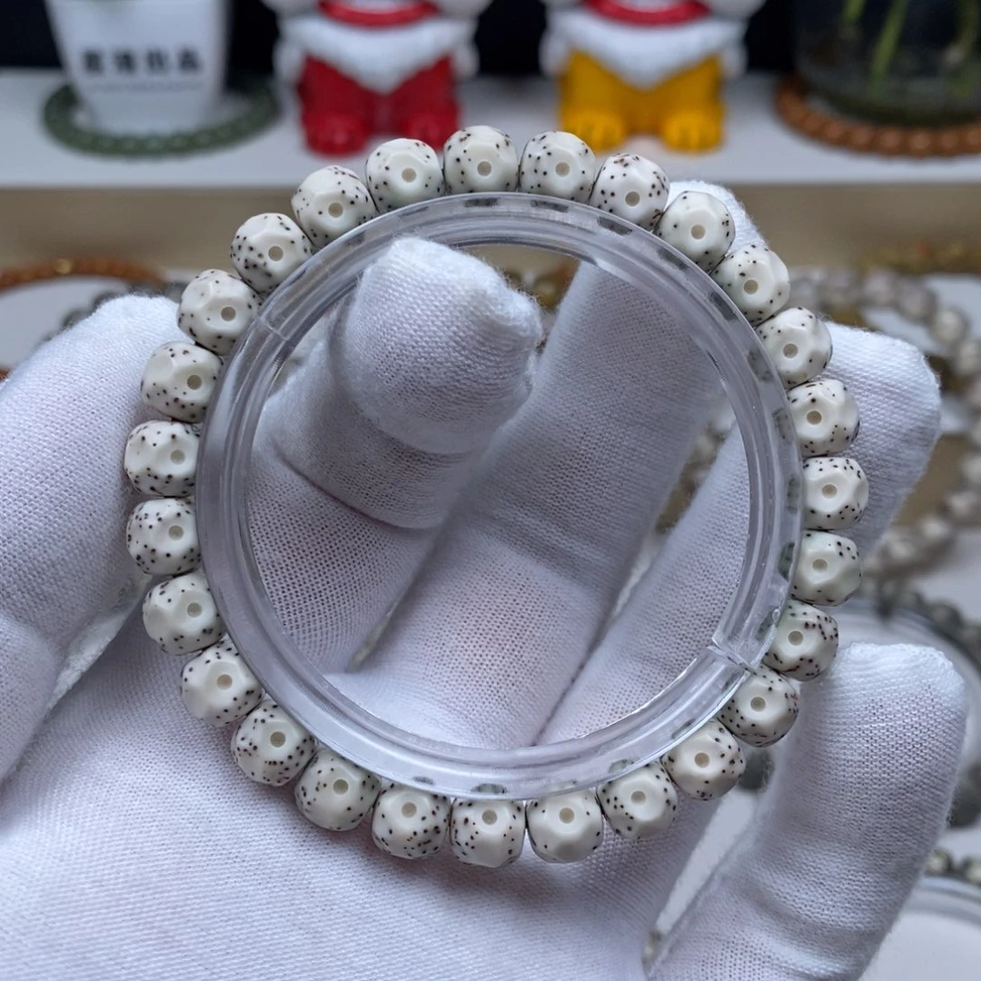 星月菩提手串大留白手工无相9×8