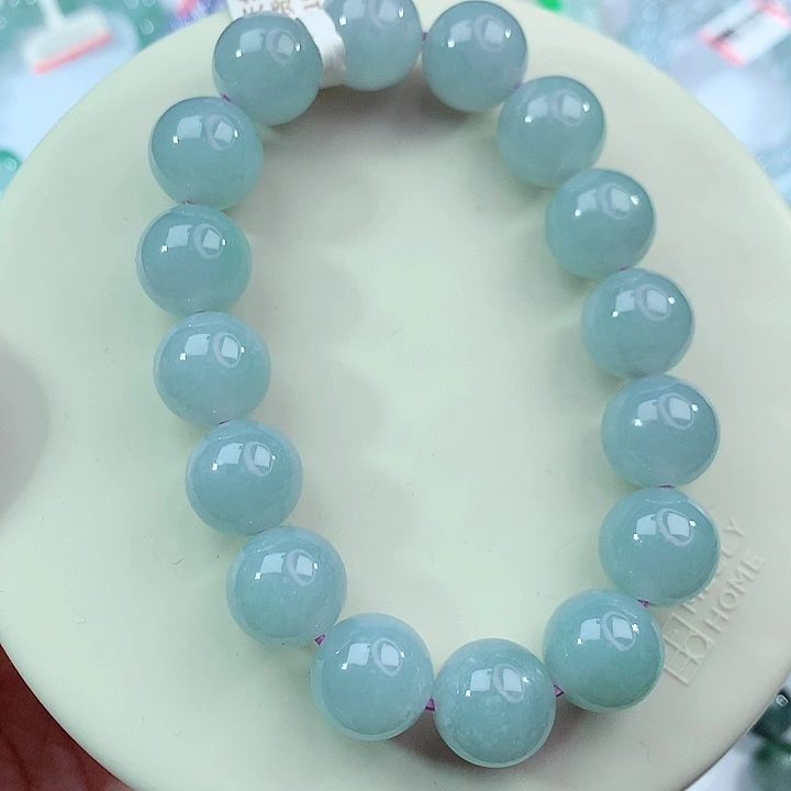 翡翠未镶嵌手链卡13