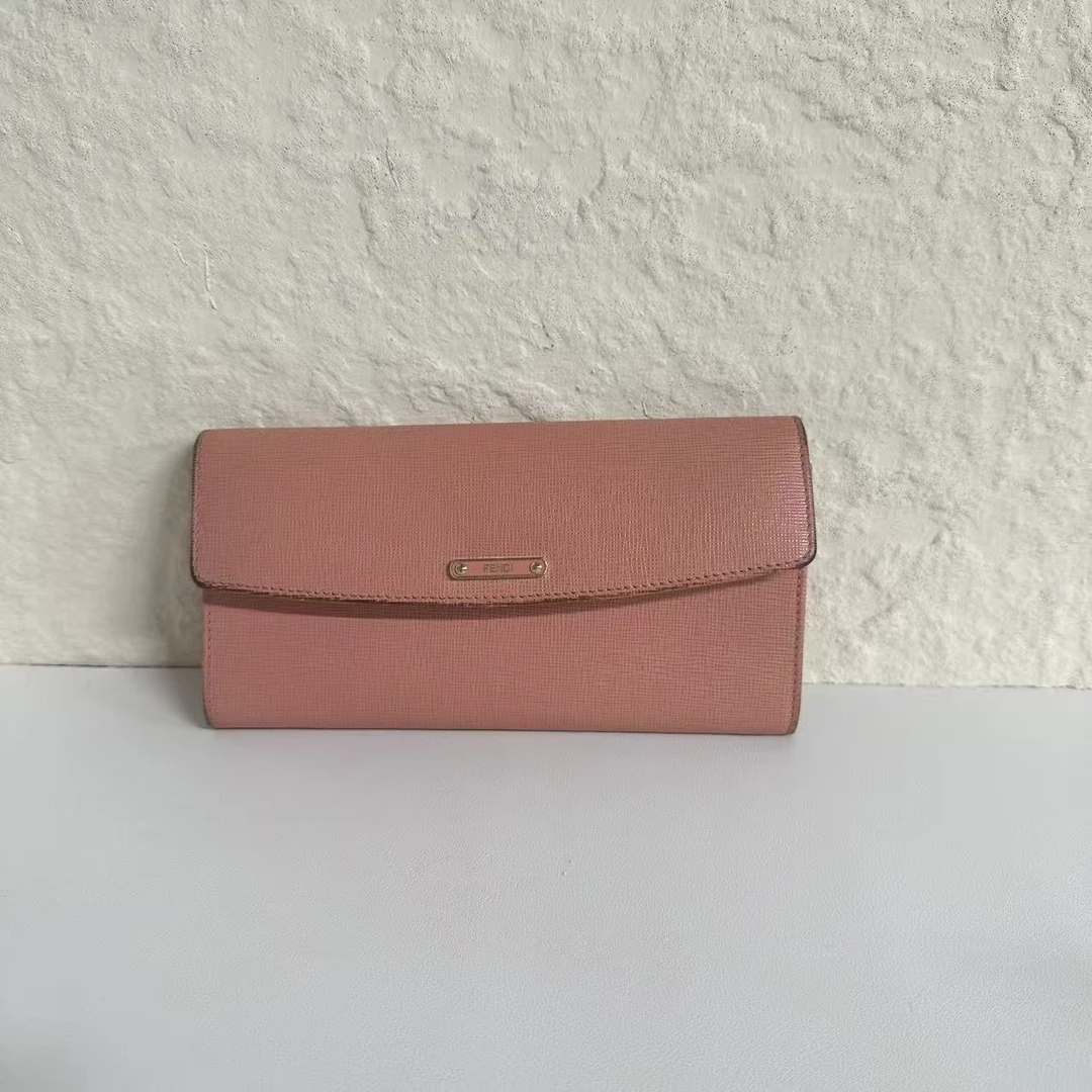 95新 FENDI/芬迪 芬迪时尚女士钱包手拿包HD 3043