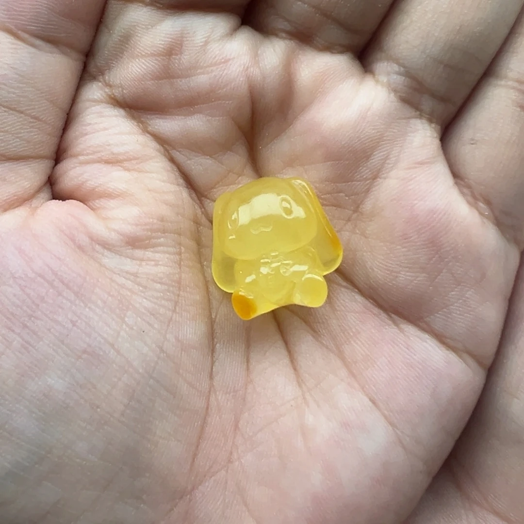 琥珀未镶嵌珠宝奇石玉桂狗