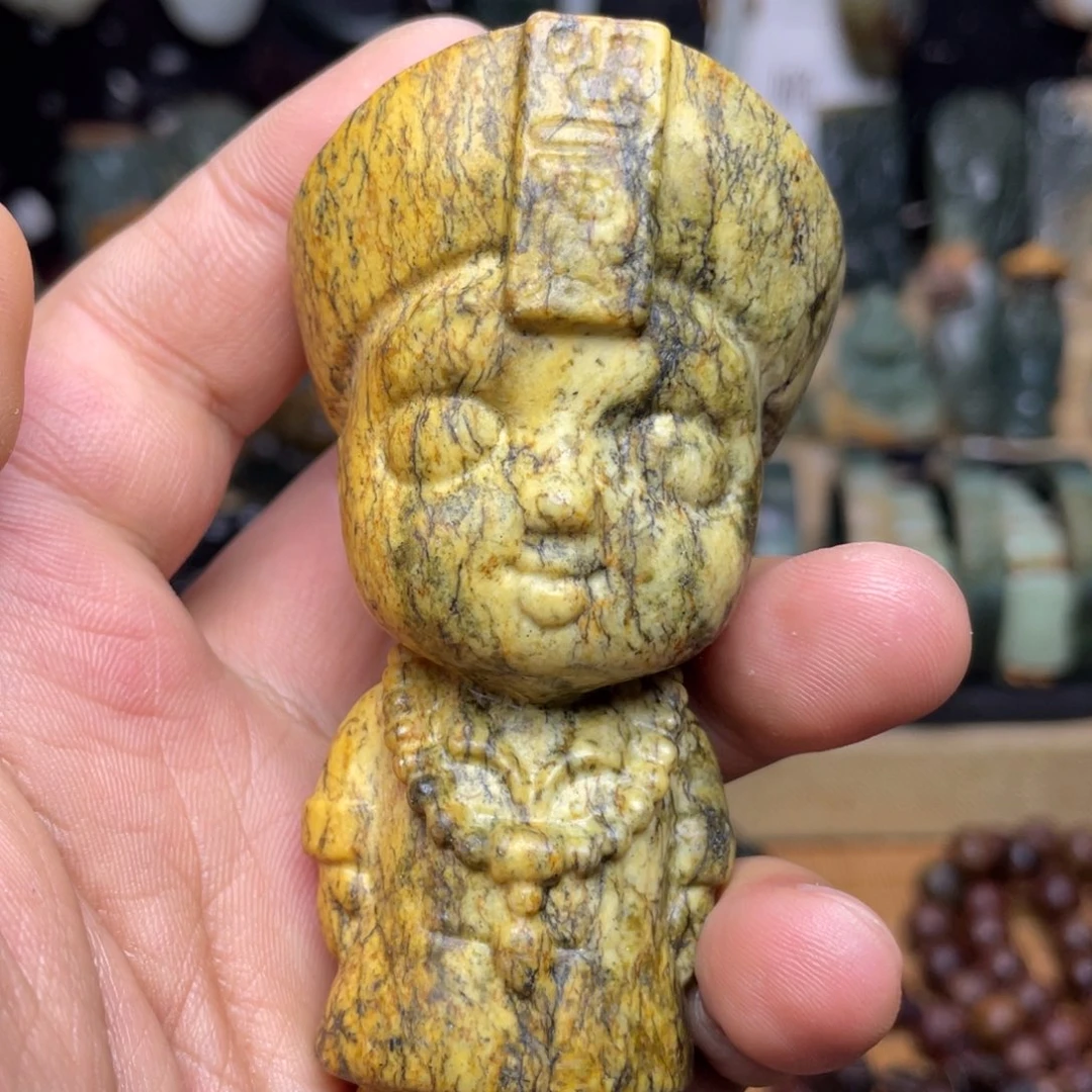 岫岩河磨玉（透闪石质玉）未镶嵌颈饰