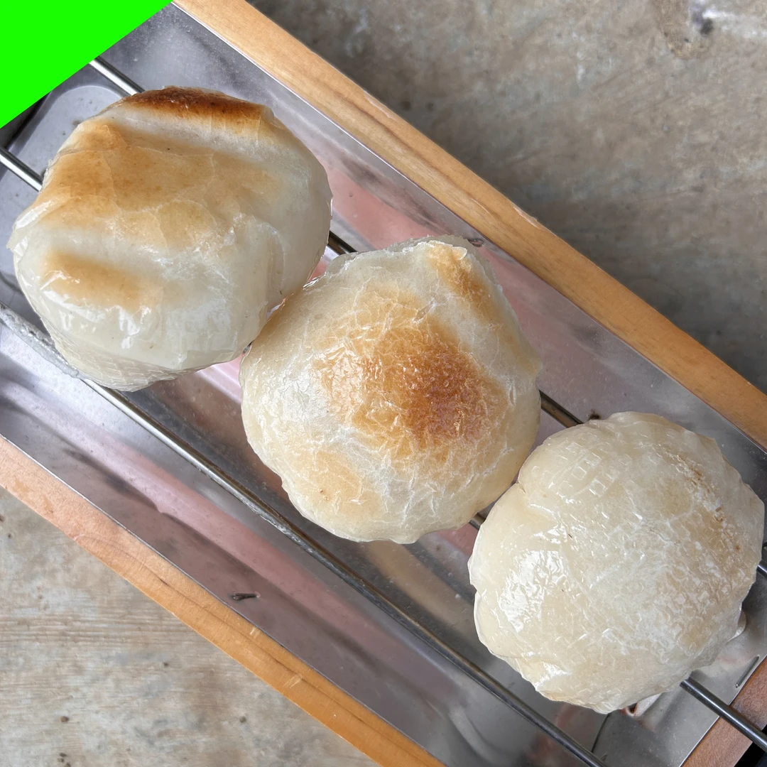 糯米糍粑 湖南邵阳特产手工原味驴打滚煎炸烤高粱糍粑年糕早餐