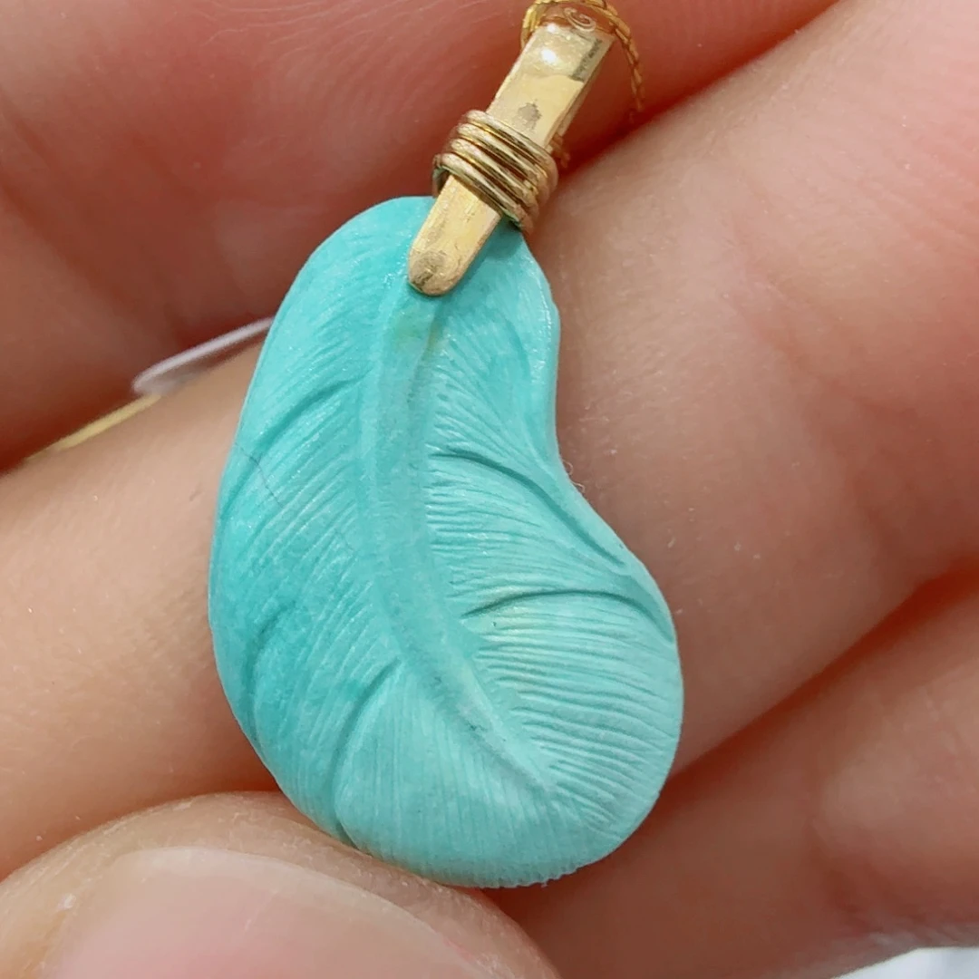 绿松石未镶嵌配饰