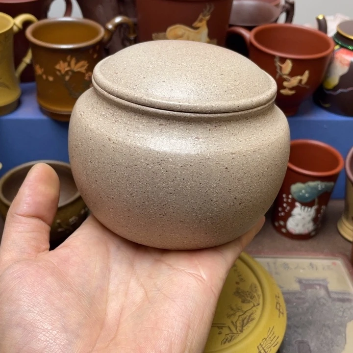 紫砂茶杯紫砂茶叶罐