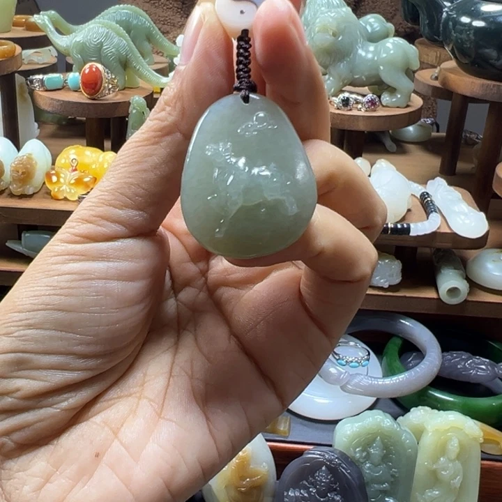 未镶嵌手串和田玉简***人