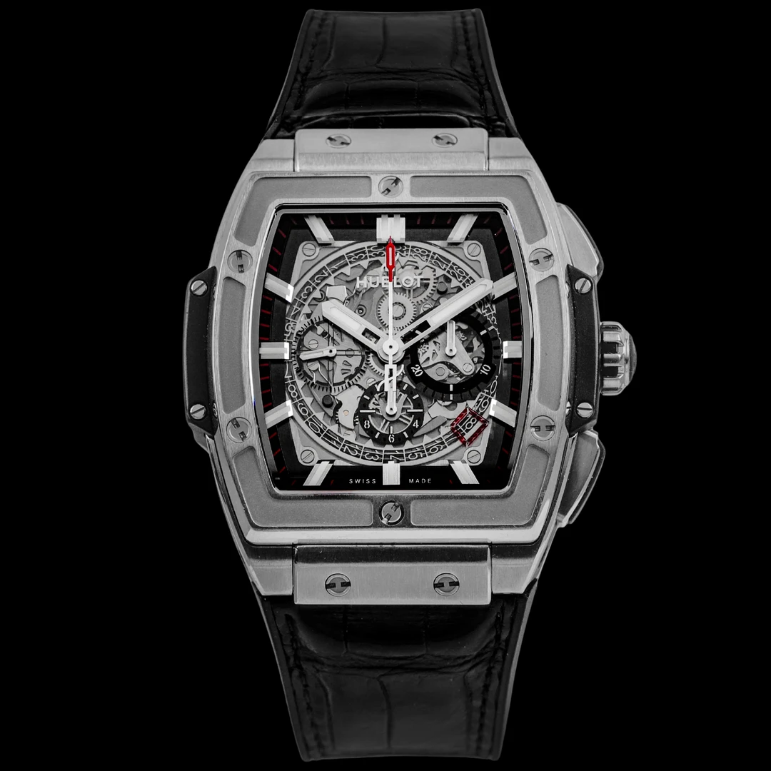 99新 Hublot/宇舶表 大牛/二手单表有卡/灵魂601/45盘/钛