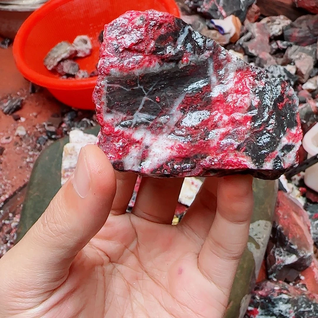 天然辰砂朱砂原矿石23