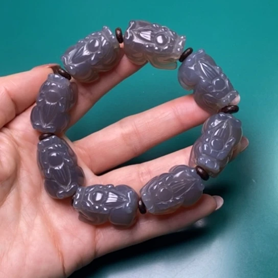 玛瑙/玉髓未镶嵌手链