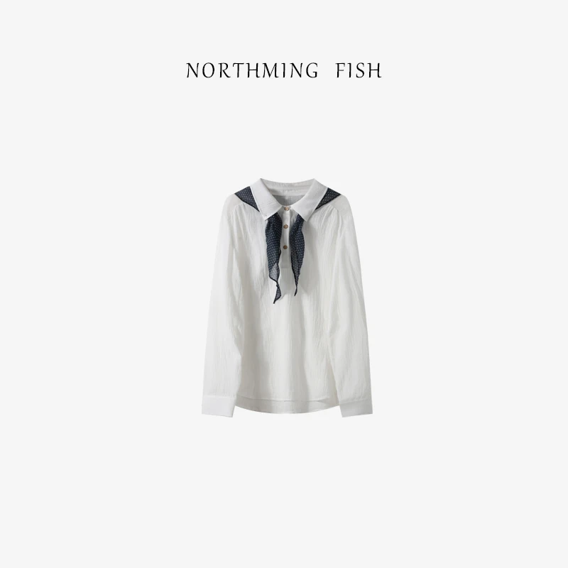 NorthMing fish「都市慵懒调」慵懒又减龄 不一样的polo领时髦衬衫