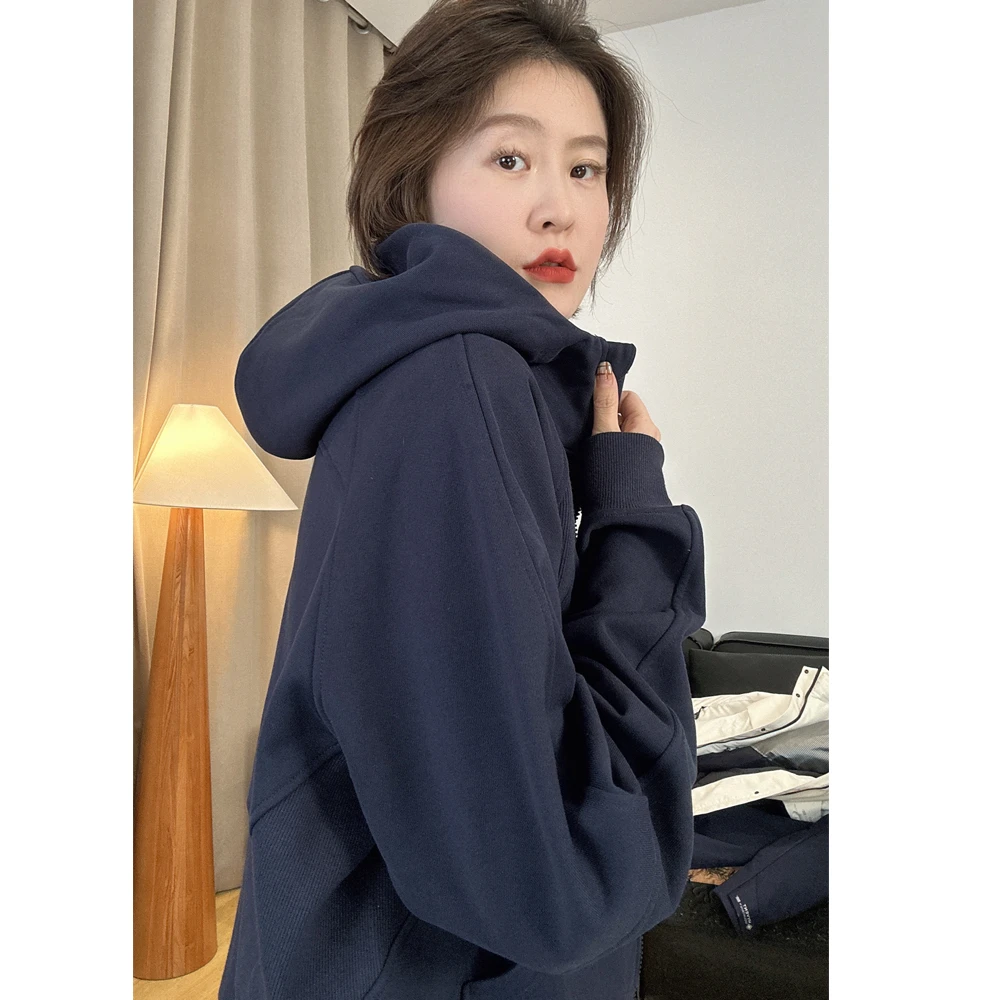 【珍爱系列】纯棉lu家经典个性秋冬外套拉链卫衣