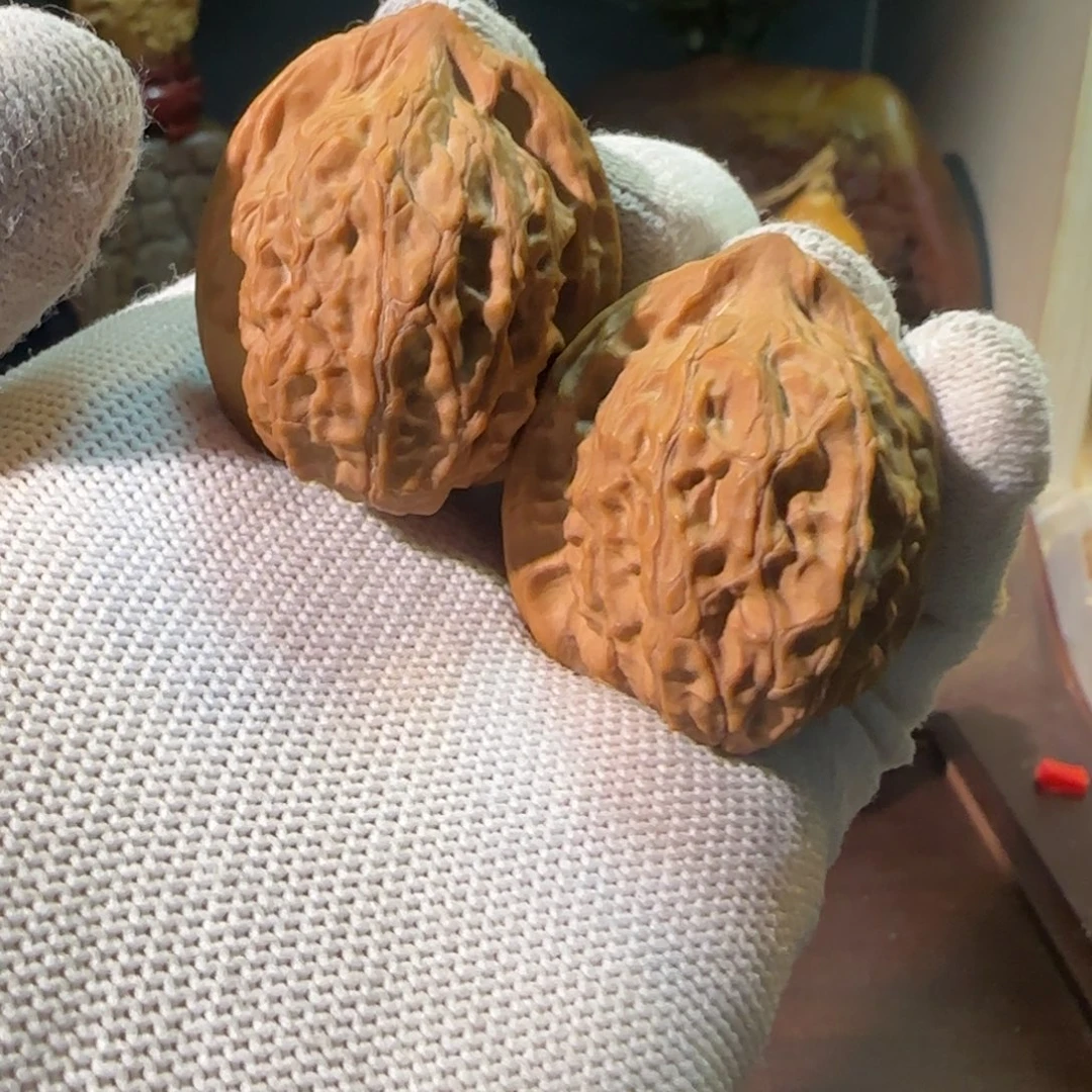 文玩核桃把件九月元宝