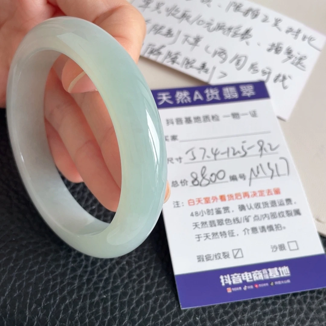 翡翠未镶嵌手镯翡翠