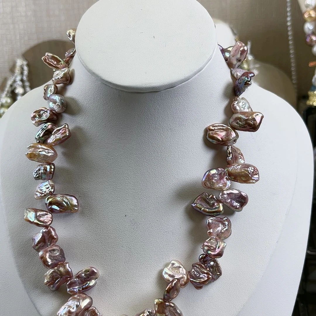 淡水珍珠项链未镶嵌可****【纯恬】