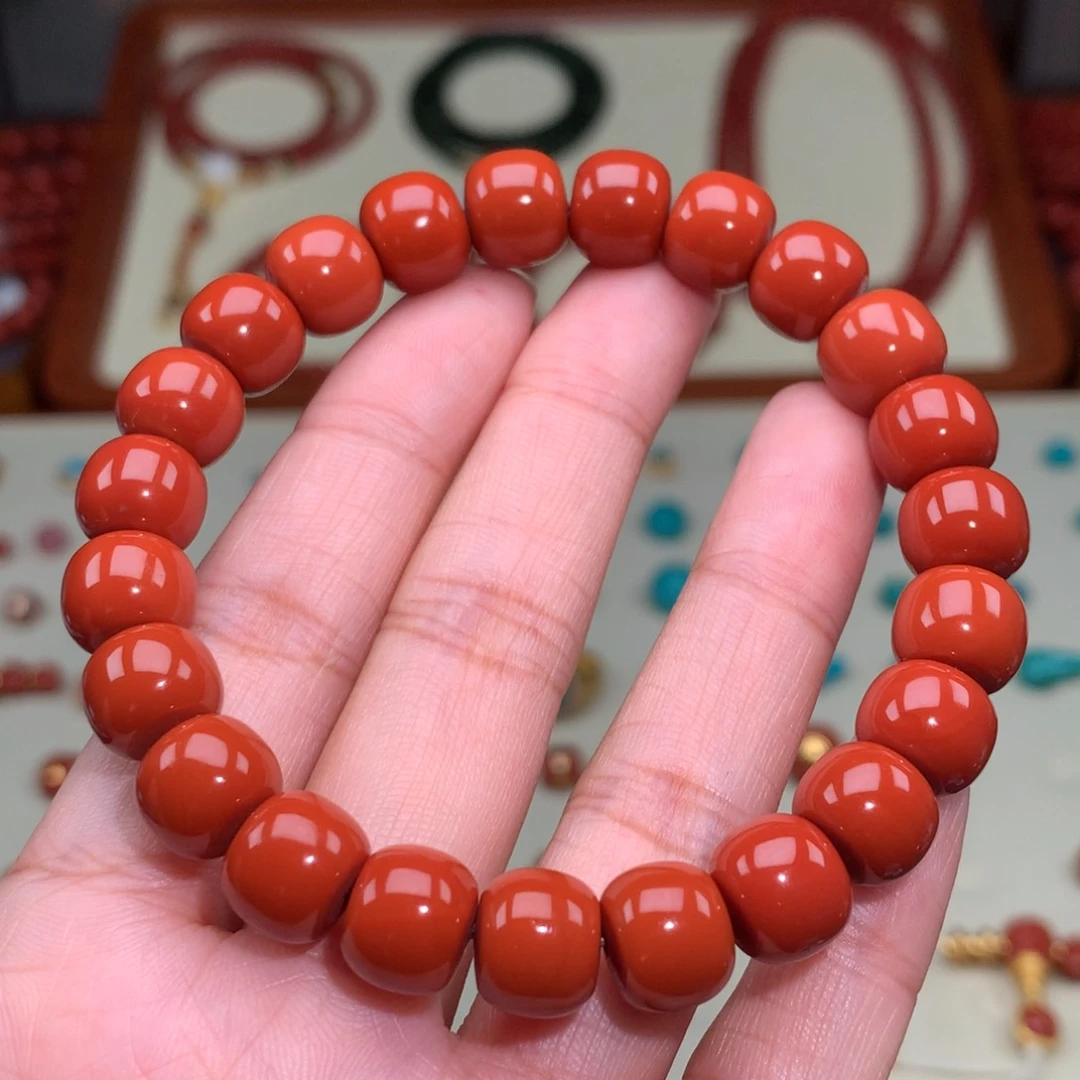 南红玛瑙颈饰未镶嵌