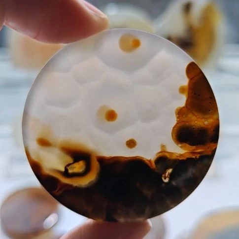 玛瑙/玉髓未镶嵌吊坠(不含链)100号