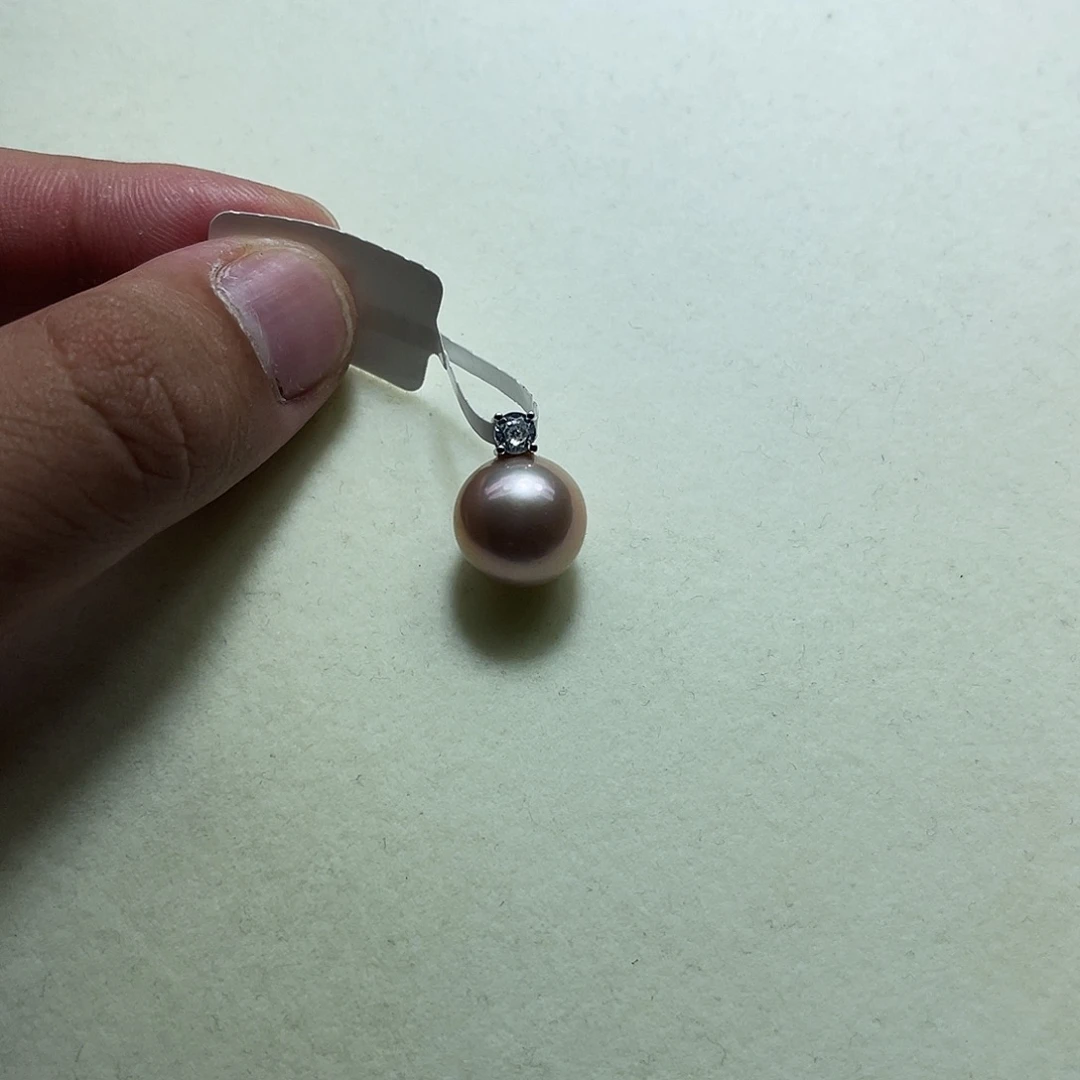 颈饰淡水珍珠银S925镶嵌