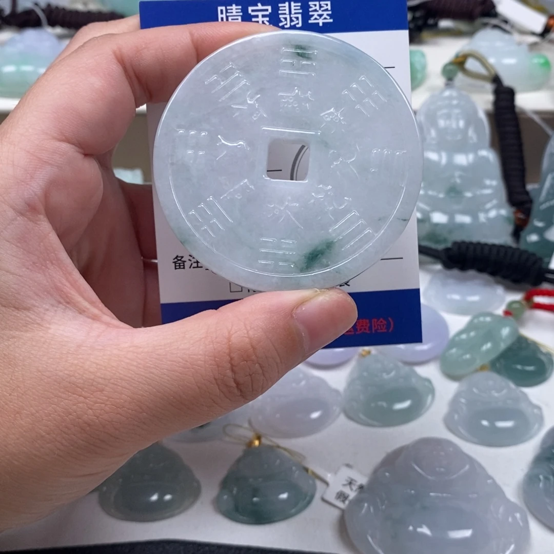 翡翠未镶嵌颈饰天然翡翠