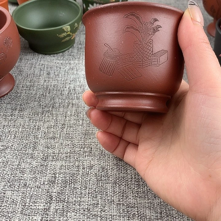 紫砂茶杯高端主人杯